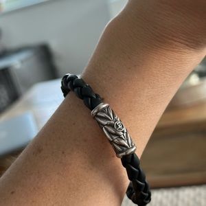 Men’s David Yurman Leather Bracelet